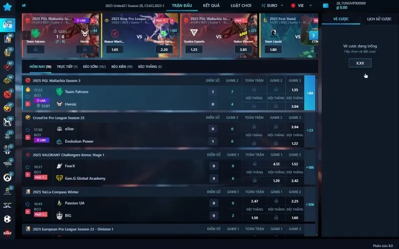 Vì sao e-sports 8xbet hấp dẫn đến vậy