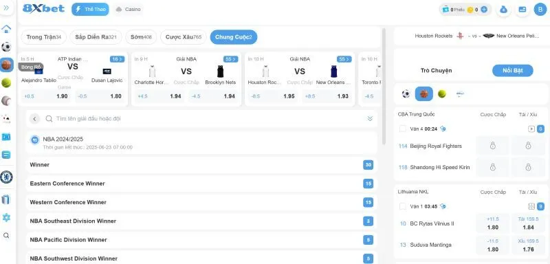 Giới thiệu Game bóng rổ 8xbet