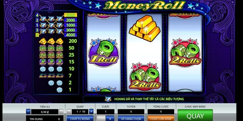 Luật chơi Money Roll